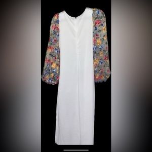 Long white dress